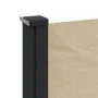 Beige einziehbare Seitenmarkise 220x600 cm von vidaXL, Sonnenschirme - Ref: Foro24-4004570, Preis: 136,83 €, Rabatt: %