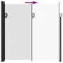 White retractable side awning 200x600 cm by vidaXL, Umbrellas - Ref: Foro24-4004556, Price: 143,81 €, Discount: %