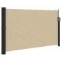 Beige einziehbare Seitenmarkise 120x500 cm von vidaXL, Sonnenschirme - Ref: Foro24-4004405, Preis: 105,40 €, Rabatt: %
