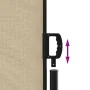 Beige retractable side awning 120x500 cm by vidaXL, Umbrellas - Ref: Foro24-4004405, Price: 115,35 €, Discount: %