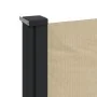 Beige einziehbare Seitenmarkise 120x500 cm von vidaXL, Sonnenschirme - Ref: Foro24-4004405, Preis: 105,40 €, Rabatt: %