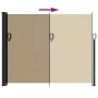 Taupe gray retractable side awning 170x300 cm by vidaXL, Umbrellas - Ref: Foro24-4004334, Price: 104,10 €, Discount: %