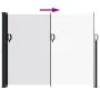 Weiße einziehbare Seitenmarkise 160x500 cm von vidaXL, Sonnenschirme - Ref: Foro24-4004436, Preis: 106,24 €, Rabatt: %