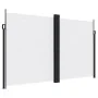Toldo lateral retráctil blanco 200x600 cm de vidaXL, Sombrillas - Ref: Foro24-4004661, Precio: 150,95 €, Descuento: %