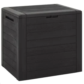 Brown polypropylene garden storage box 58.5x46x55 cm by vidaXL, Outdoor storage boxes - Ref: Foro24-152194, Price: 65,10 €, D...