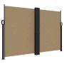 Taupe gray retractable side awning 160x600 cm by vidaXL, Umbrellas - Ref: Foro24-4004634, Price: 128,49 €, Discount: %