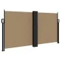 Taupegraue einziehbare Seitenmarkise 120x1200 cm von vidaXL, Sonnenschirme - Ref: Foro24-4004799, Preis: 120,96 €, Rabatt: %