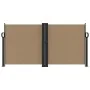 Taupegraue einziehbare Seitenmarkise 120x1200 cm von vidaXL, Sonnenschirme - Ref: Foro24-4004799, Preis: 120,96 €, Rabatt: %