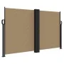 Toldo lateral retráctil gris taupe 140x600 cm de vidaXL, Sombrillas - Ref: Foro24-4004619, Precio: 119,66 €, Descuento: %