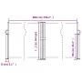 Taupegraue einziehbare Seitenmarkise 140x600 cm von vidaXL, Sonnenschirme - Ref: Foro24-4004619, Preis: 121,77 €, Rabatt: %