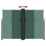 Dark green retractable side awning 180x600 cm by vidaXL, Umbrellas - Ref: Foro24-4004650, Price: 147,69 €, Discount: %