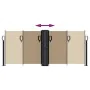 Taupe gray retractable side awning 100x600 cm by vidaXL, Umbrellas - Ref: Foro24-4004589, Price: 105,03 €, Discount: %