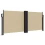 Beige retractable side awning 100x1000 cm by vidaXL, Umbrellas - Ref: Foro24-4004690, Price: 114,35 €, Discount: %