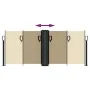 Beige retractable side awning 100x1000 cm by vidaXL, Umbrellas - Ref: Foro24-4004690, Price: 114,35 €, Discount: %
