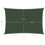 Toldo de vela HDPE verde oscuro 160 g/m² 5x6 m de vidaXL, Sombrillas - Ref: Foro24-311466, Precio: 61,14 €, Descuento: %