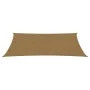Taupegraues HDPE-Segelmarkise 160 g/m² 2,5x5 m von vidaXL, Sonnenschirme - Ref: Foro24-311401, Preis: 36,47 €, Rabatt: %