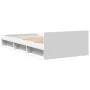 White engineered wood bed with drawer 90x200 cm by vidaXL, Beds and slatted bases - Ref: Foro24-3280797, Price: 133,29 €, Dis...