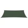 Toldo de vela HDPE verde oscuro 160 g/m² 6x8 m de vidaXL, Sombrillas - Ref: Foro24-311470, Precio: 89,02 €, Descuento: %
