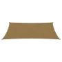 HDPE-Segelmarkise in Taupe-Grau, 160 g/m², 3x5 m. von vidaXL, Sonnenschirme - Ref: Foro24-311404, Preis: 38,62 €, Rabatt: %