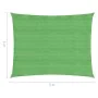 HDPE sail awning light green 160 g/m² 2x3 m by vidaXL, Umbrellas - Ref: Foro24-311282, Price: 23,10 €, Discount: %