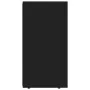 Black plywood sideboard 120x36x69 cm by vidaXL, Sideboards - Ref: Foro24-801842, Price: 138,62 €, Discount: %