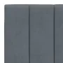 Bed with dark gray velvet mattress 90x190 cm by vidaXL, Beds and slatted bases - Ref: Foro24-3208569, Price: 273,79 €, Discou...