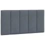 Bed with dark gray velvet mattress 100x200 cm by vidaXL, Beds and slatted bases - Ref: Foro24-3208581, Price: 297,32 €, Disco...