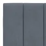 Bed with dark gray velvet mattress 100x200 cm by vidaXL, Beds and slatted bases - Ref: Foro24-3208581, Price: 297,32 €, Disco...