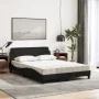 Cama con colchón tela negro 120x200 cm de vidaXL, Camas y somieres - Ref: Foro24-3208366, Precio: 298,36 €, Descuento: %