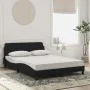 Cama con colchón terciopelo negro 140x190 cm de vidaXL, Camas y somieres - Ref: Foro24-3208393, Precio: 335,58 €, Descuento: %