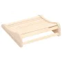 Sauna-Kopfstütze aus massivem Kiefernholz von vidaXL, Saunazubehör - Ref: Foro24-51690, Preis: 40,49 €, Rabatt: %