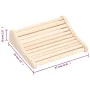 Sauna-Kopfstütze aus massivem Kiefernholz von vidaXL, Saunazubehör - Ref: Foro24-51690, Preis: 40,49 €, Rabatt: %