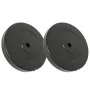Weight plates 2 pcs 30 kg cement by vidaXL, free weight - Ref: Foro24-93598, Price: 89,08 €, Discount: %
