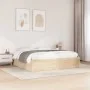 Solid pine wood bed frame 200x200 cm by , Beds and slatted bases - Ref: Foro24-3282363, Price: 230,15 €, Discount: %