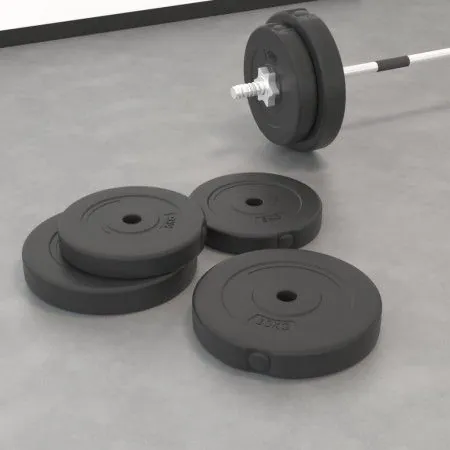 Hantelscheiben 4 Stück Zement 30 kg von vidaXL, freies Gewicht - Ref: Foro24-93597, Preis: 79,21 €, Rabatt: %