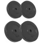 Placas de pesas 4 uds cemento 30 kg de vidaXL, Peso libre - Ref: Foro24-93597, Precio: 64,30 €, Descuento: %