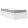 Cama con colchón madera maciza de pino blanco 90x200 cm de , Camas y somieres - Ref: Foro24-3281944, Precio: 285,51 €, Descue...
