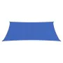 Rectangular blue HDPE sail shade 160 g/m² 3.5x4.5 m by , Umbrellas - Ref: Foro24-311516, Price: 36,29 €, Discount: %