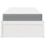 Bed with mattress solid pine wood white 90x190 cm by , Beds and slatted bases - Ref: Foro24-3281956, Price: 264,11 €, Discoun...
