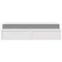 Bed with mattress solid pine wood white 90x190 cm by , Beds and slatted bases - Ref: Foro24-3281956, Price: 264,11 €, Discoun...
