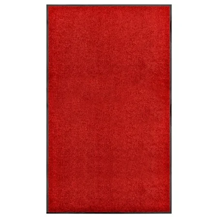 Red washable doormat 90x150 cm by vidaXL, Doormats - Ref: Foro24-323425, Price: 66,88 €, Discount: %