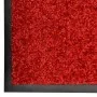 Felpudo lavable rojo 90x150 cm de vidaXL, Felpudos - Ref: Foro24-323425, Precio: 66,85 €, Descuento: %