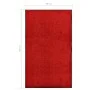 Red washable doormat 90x150 cm by vidaXL, Doormats - Ref: Foro24-323425, Price: 66,88 €, Discount: %