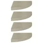 Eckregale 4 Stück MDF-Eiche 35x35x3,8 cm von vidaXL, Regale und Regale - Ref: Foro24-323927, Preis: 68,28 €, Rabatt: %