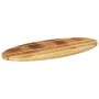 Tablero de mesa ovalado madera maciza de mango 140x50x2,5 cm by , Table tops - Ref: Foro24-370825, Price: 72,07 €, Discount: %
