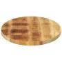 Ovaler Massivholz-Tischplatte aus Mangoholz 140x50x2,5 cm von , Tischplatten - Ref: Foro24-370825, Preis: 72,07 €, Rabatt: %