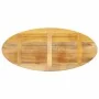 Ovaler Massivholz-Tischplatte aus Mangoholz 140x50x2,5 cm von , Tischplatten - Ref: Foro24-370825, Preis: 73,21 €, Rabatt: %