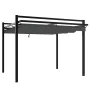 Cenador de jardín con techo retráctil aluminio antracita 3x3 m by , Tents and gazebos - Ref: Foro24-4003969, Price: 475,86 €,...