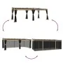 Gazebo with taupe steel mesh walls 6x3 m by , Tents and gazebos - Ref: Foro24-4003916, Price: 513,48 €, Discount: %