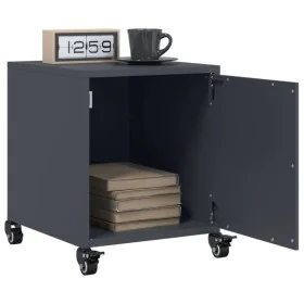 Mesitas de noche 2 unidades acero gris antracita 36x39x43,5 cm von , Nachttische - Ref: Foro24-846619, Preis: 74,69 €, Rabatt: %
